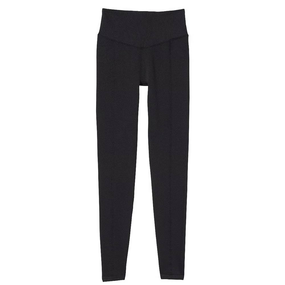 Victoria's Secret Seamless Ribbed Leggings - Black